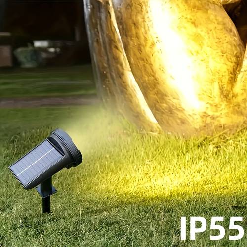 solar outdoor spotlight 55 leds 3 christmas decoration landscape lighting solar path lights suitable for garden holiday decorations solar spotlights