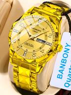 stainless steel quartz watch blue dial with roman date calendar display waterproof ipx7 casual sporty style casual sporty watch elegant watch design quartz movement