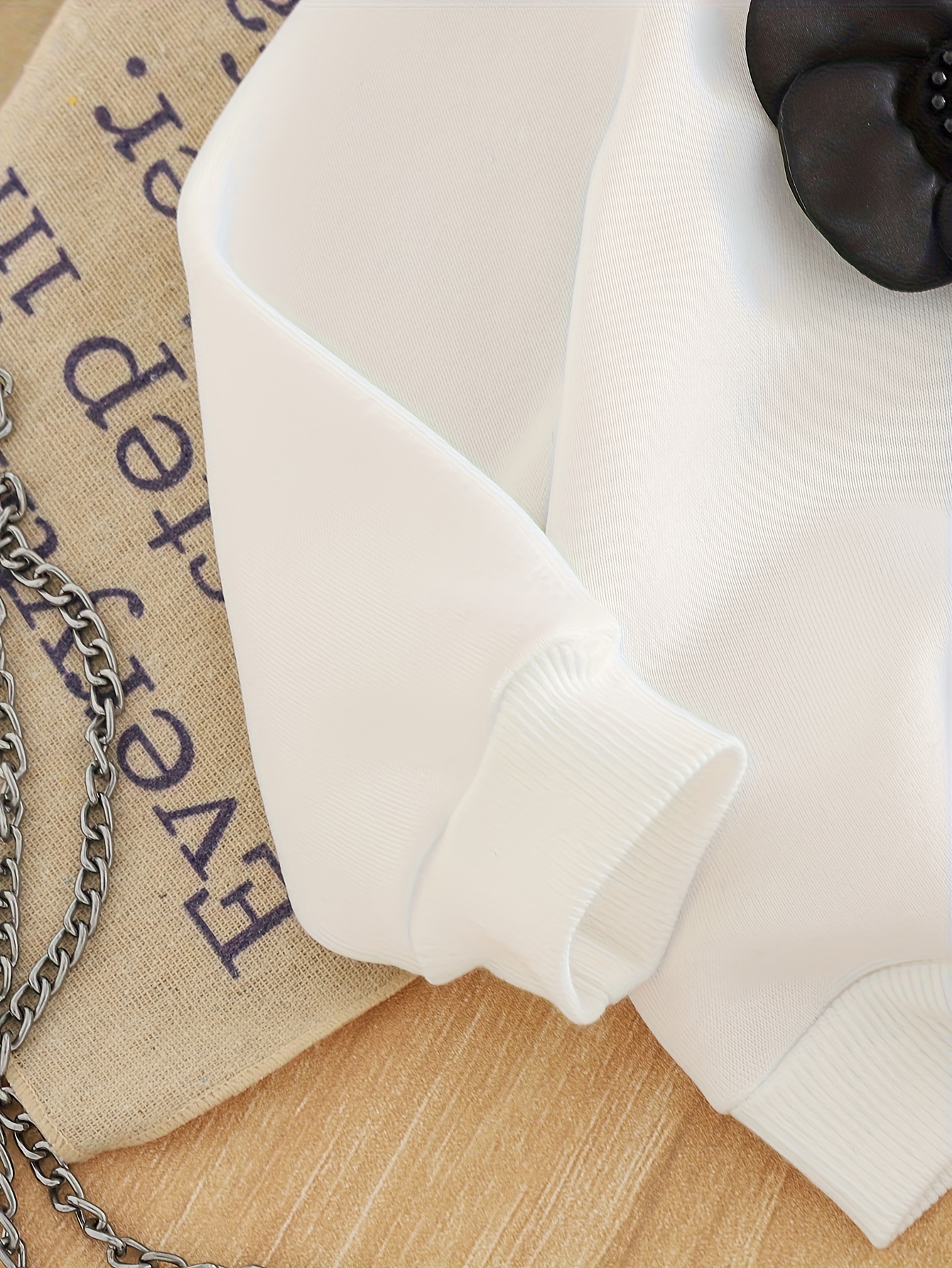 2-delige Meisjes Winter Warmte Eleganter Bloemen Sweatsuit Set