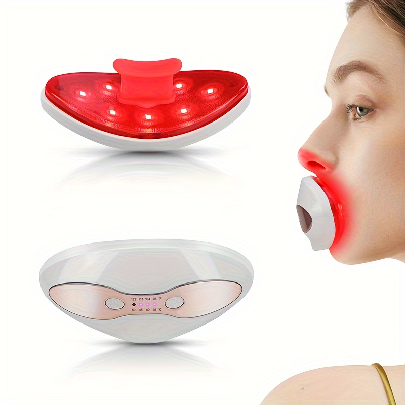 TEMU Portable Lip And Eye | Led Lip Enhancer, Electric Lip Plumper And Lip Care, Plump Lips, Thoughtful Eye , 1 Device For Lip Plumping And Eye Care