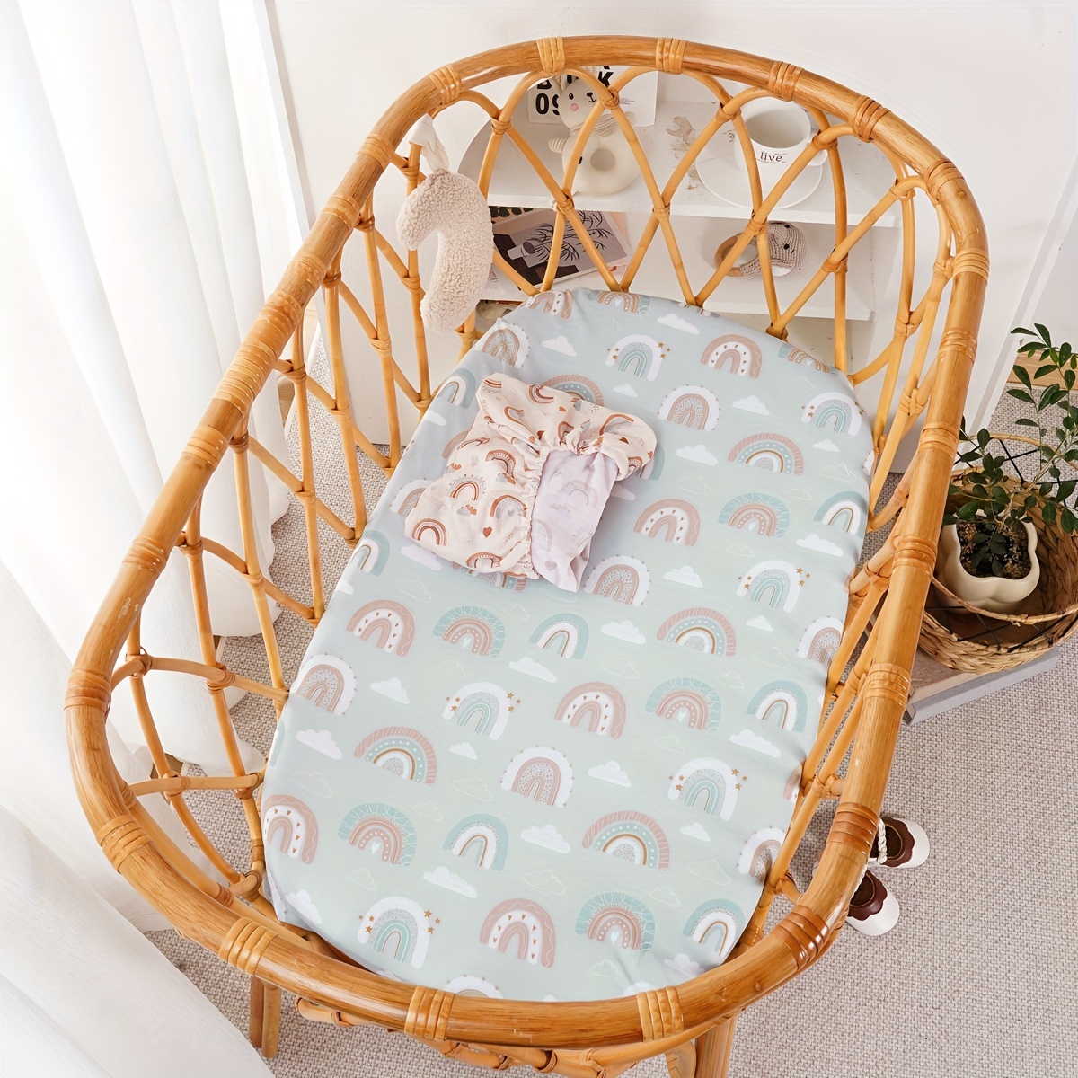 Bamboo baby bassinet deals