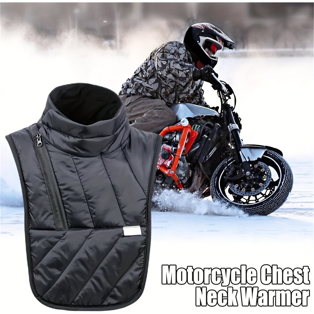 

Cache-cou Coupe-vent pour Moto - Protection Thermique - pour Activités Extérieures en Hiver, Polyester Lavable en Machine