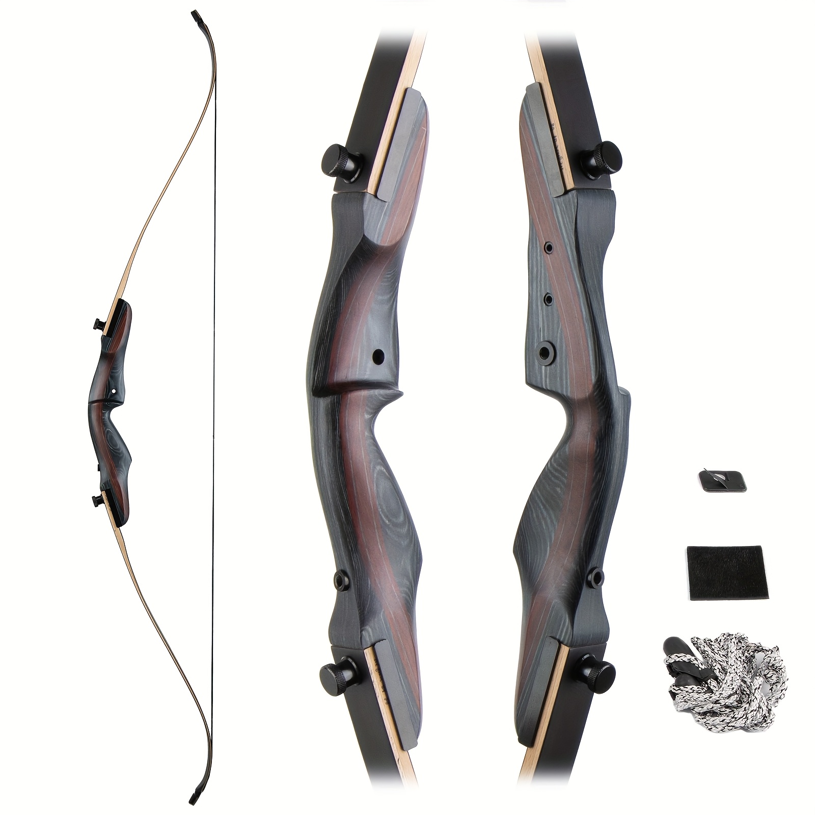 Huntingdoor Kit Arc Takedown 56 Pouces - Ensemble Tir à L'Arc Complet Pour Adultes Débutants
