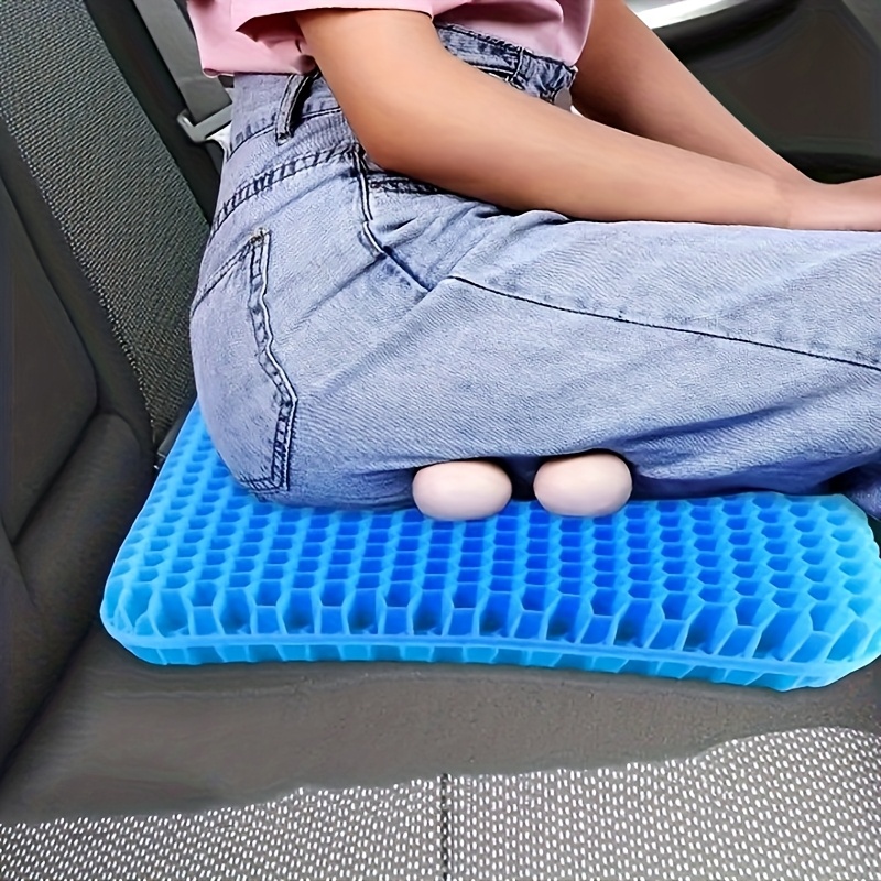 1pc multifunctional cooling gel seat cushion with cover home car gel seat cushion office seat cushion for long sitting 0