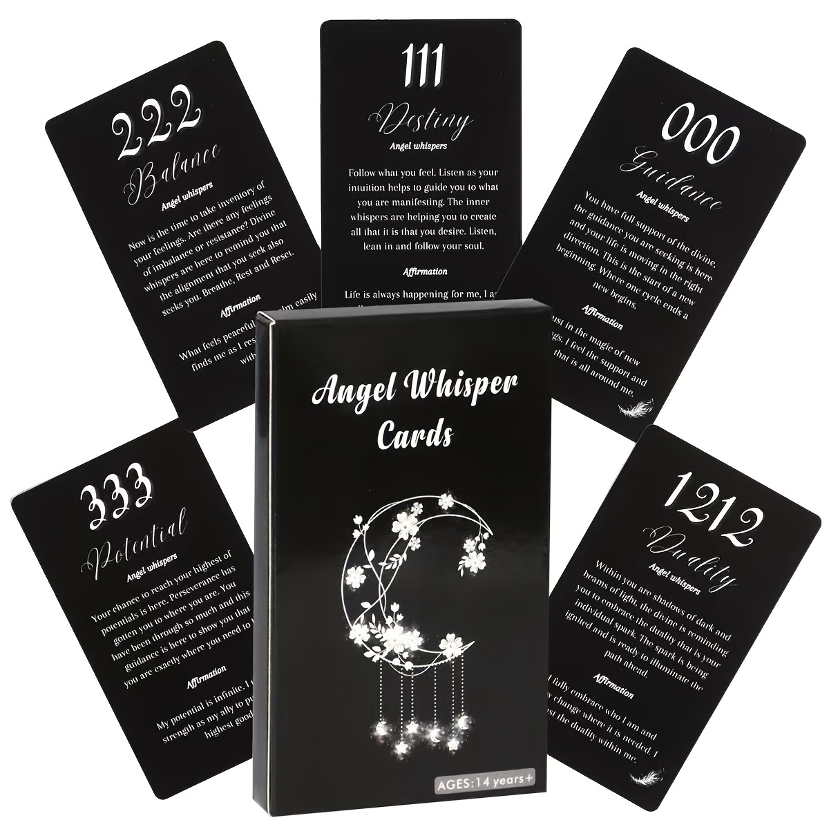 Image of 1 Deck Cards - Paper Material, Inspirational Quotes And Messages For Guidance And Encouragement