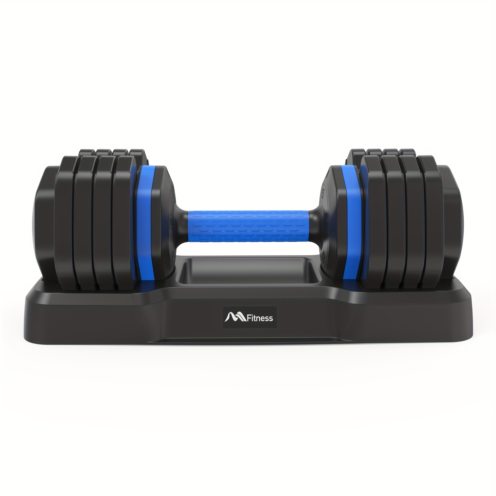 

Ocaca 1 Pc 55lb 5 In 1 Adjustable Dumbbell, Single Dumbbell With Anti-slip Handle, Fast Adjust Weight By Turning Handle With Tray, Exercise Fitness Dumbbell Suitable For Full Body Workout