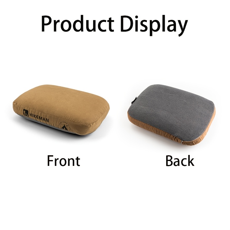 [Memory Foam Pillow] Memory Foam Outdoor Camping Pillow | A Single Pillow Available in Four Colors, Portable Neck Support, Suitable for Camping And Travel - Making It an Ideal Gift Choice