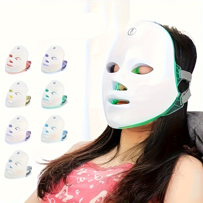 

Usb Charging Led Facial Seven-color Beauty Mask