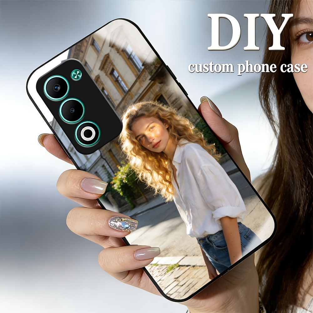 TEMU Coque de téléphone - Coque de téléphone imprimée à tendance, coque de téléphone personnalisée adaptée aux séries Oppo A5/A3/A2/A1, couverture de