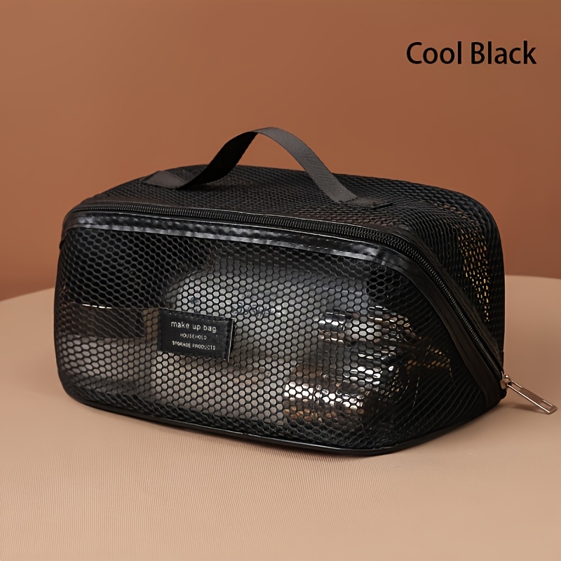 TEMU Trousse de Cosmétique de Voyage Grande Capacité Sac de Toilette en Trousse de Cosmétique Portable Organisateur de Cosmétiques Sac de Rangement