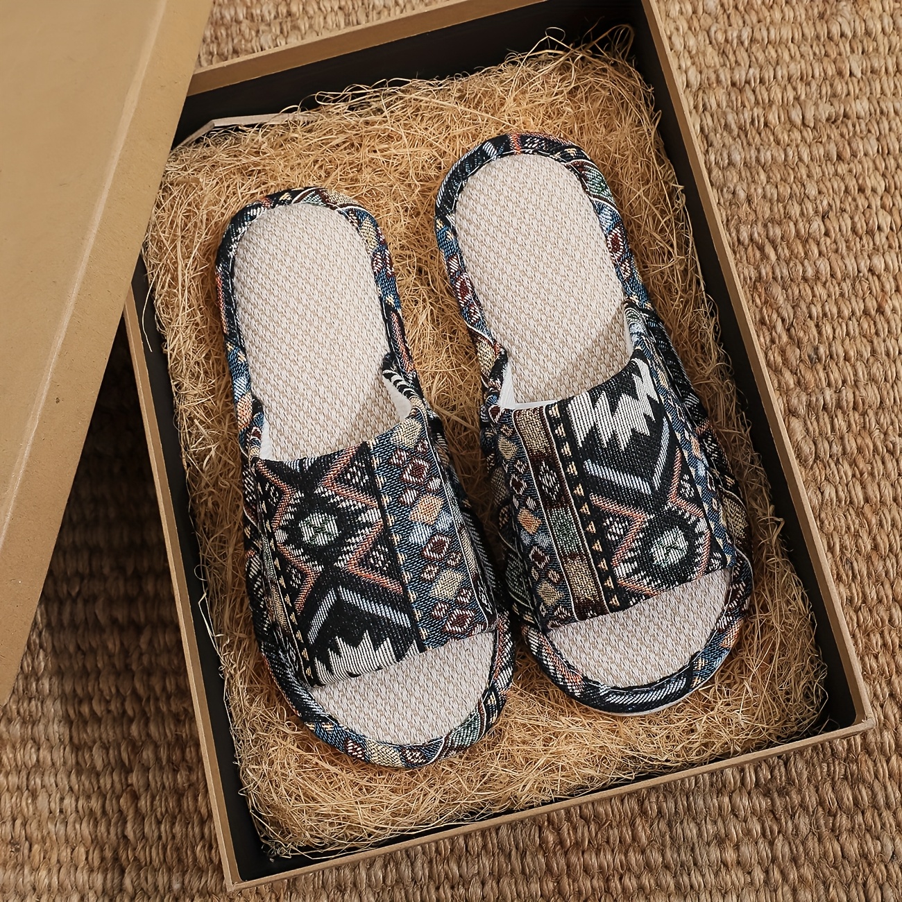 New Slippers for Women, Non-Slip, for Home and Indoor Use, Suitable for All Seasons, Couple's Style, Premium Feel, Quiet Soft Sole, Summer, Women Shoes