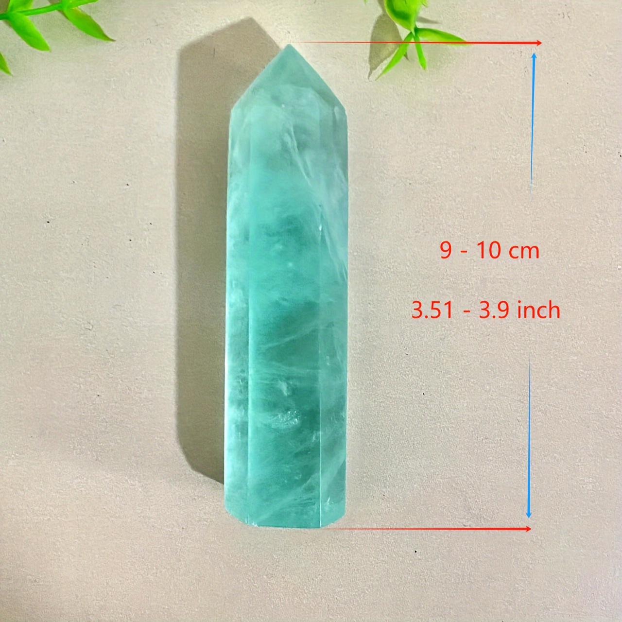 1pc Green Fluorite Shi Ying Ornaments For Home Decoration. Desktop Decoration