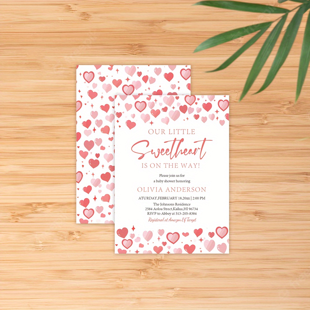 Sweetheart Ball Invitations