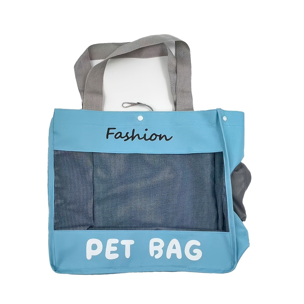 TEMU Tote Bag Suitable For Cats & Small Dogs - Portable Shoulder Bag With Snap Closure, Carrier For Outdoor , Travel, Vet , Carrier Suitable For