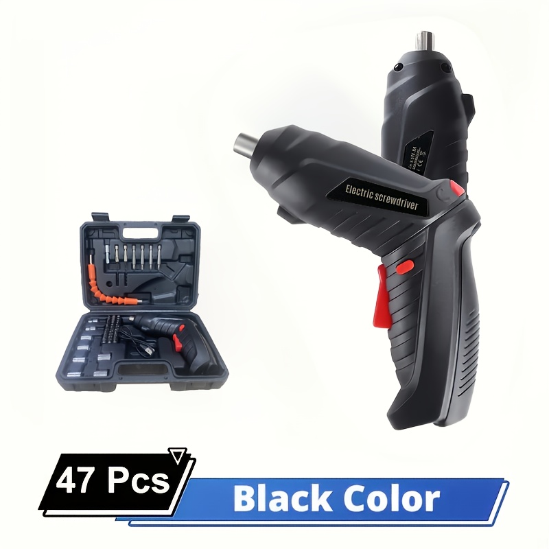 14 47pcs cordless electric screwdriver screw gun mini Temu Georgia