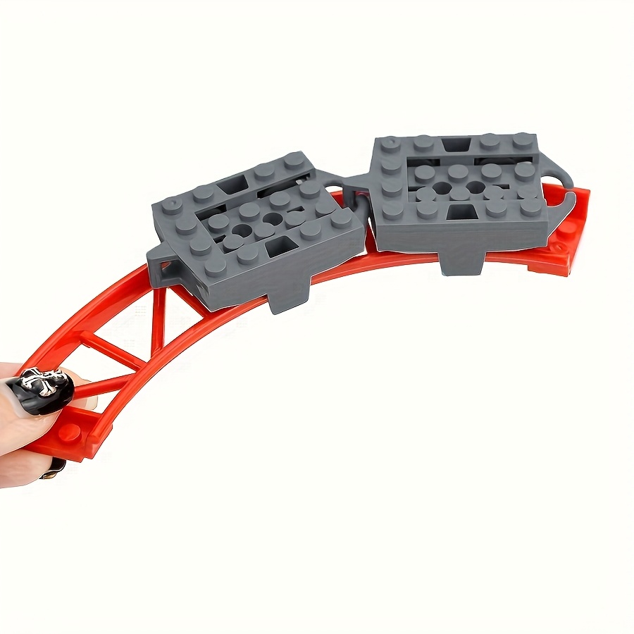 2pcs City Roller Coaster Track Set - Compatible