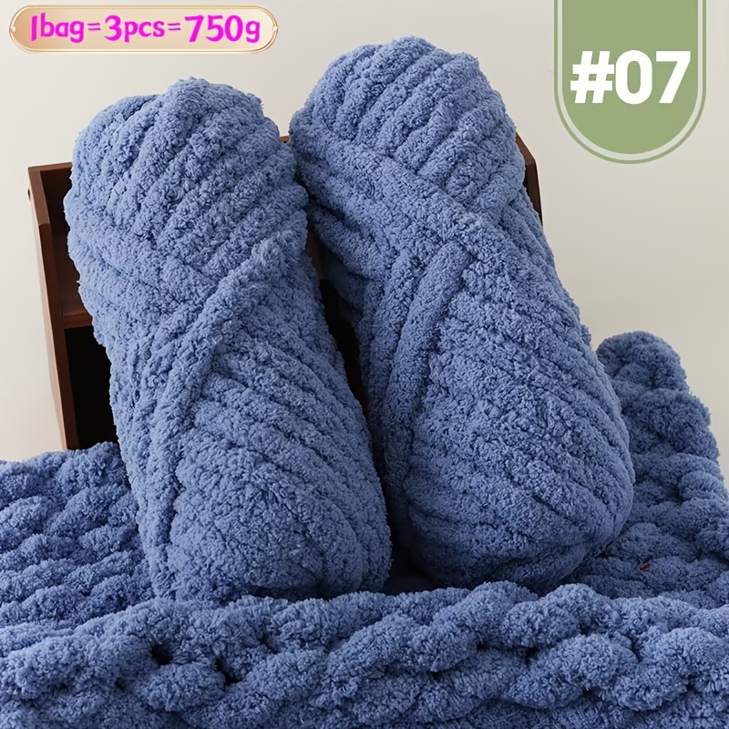 TEMU Super Thick Cat Tail - Easy For Beginners, Knitted . Soft, Fluffy, And Skin-friendly Yarn. Handmade Diy Knitting Material, Suitable For Making