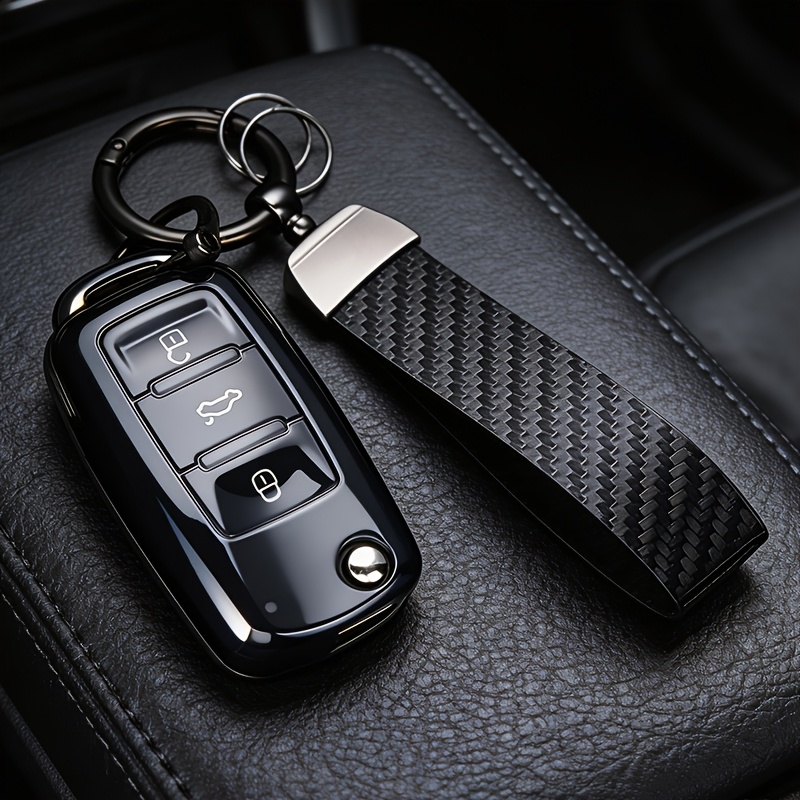 TEMU Car Key Bag Compatible With For , , Golf 4, 3, 6, 5, Mk6 B5, B6, B8, B7, , Bora, Tiguan, Jetta, , And Octavia