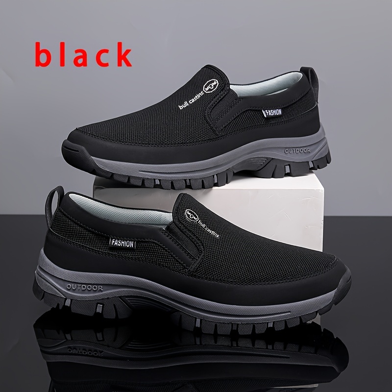 Scarpe Trekking Slip-on Uomo, Sneakers Casual Moda Antiscivolo Attività  Allaperto Uomini - Sport E Tempo Libero - Temu Italy