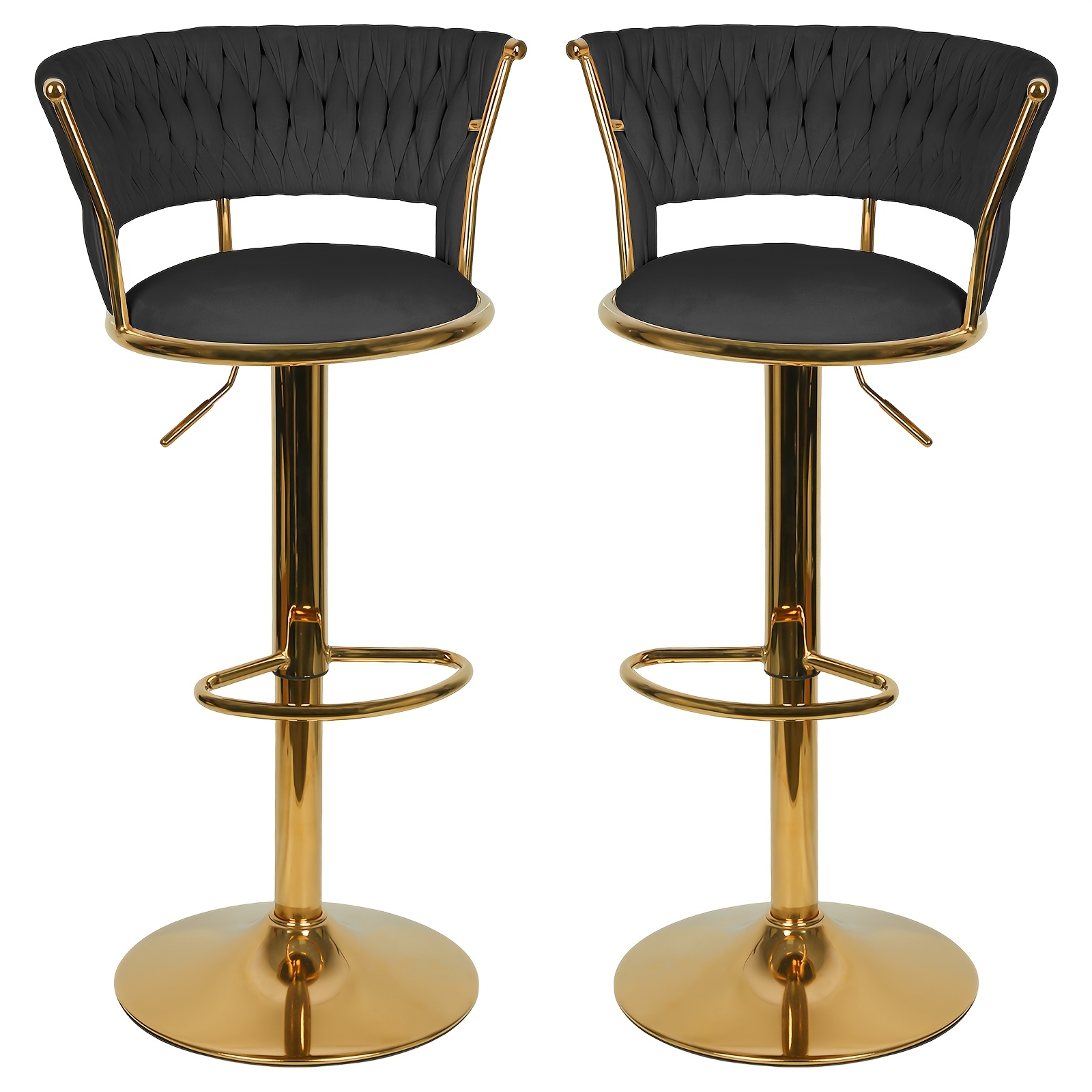 TEMU 2-pack Velvet Cafeteria Chairs, Upholstered Dining Chairs, Suitable For School Cafeterias, Restaurants, , Easy-to-clean Commercial Chairs,