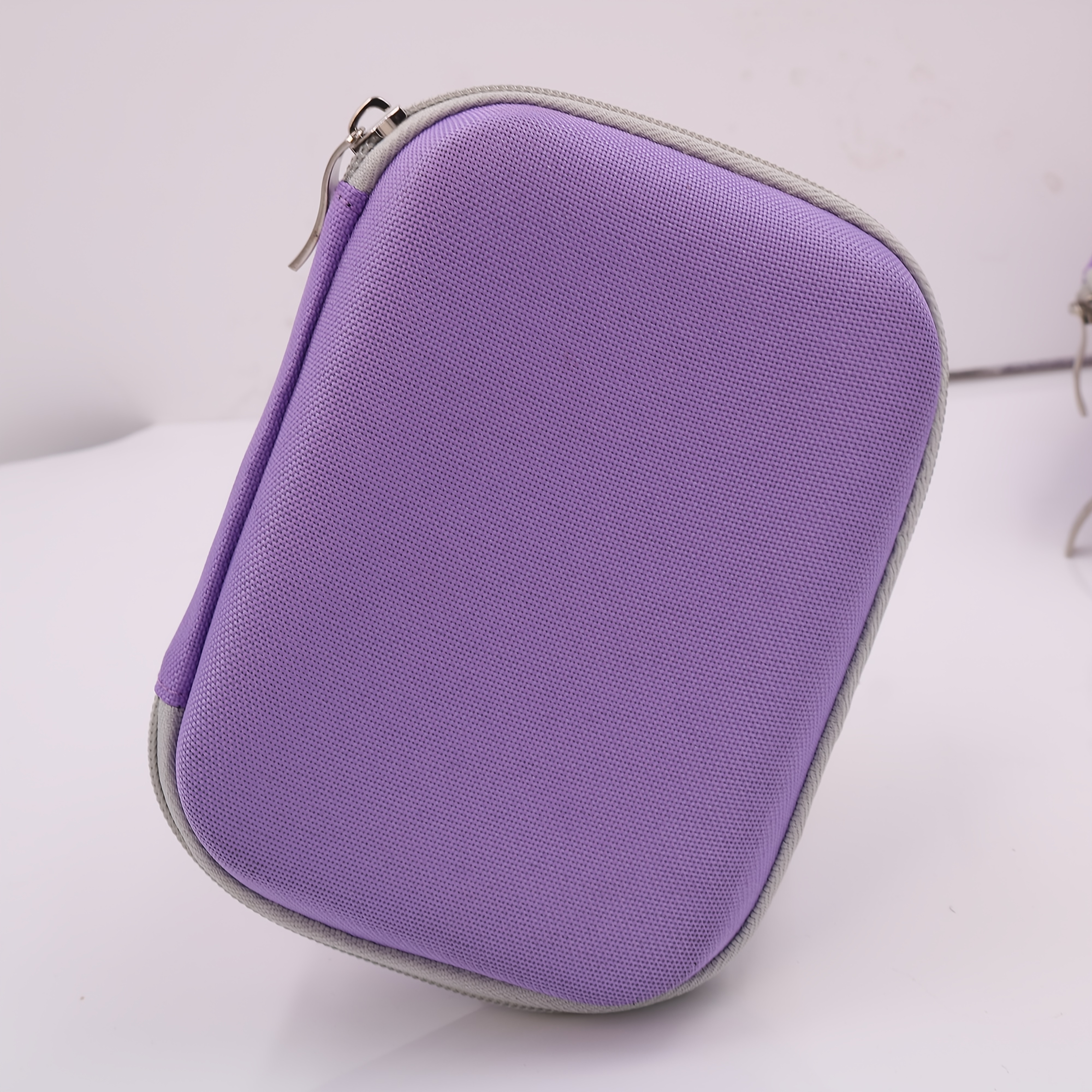 Image of Portable 10 Bottles Of Essential Oil Bottle Storage Bag Travel Bag Eva Hard Shell Shockproof Box For Essential Oil Storage