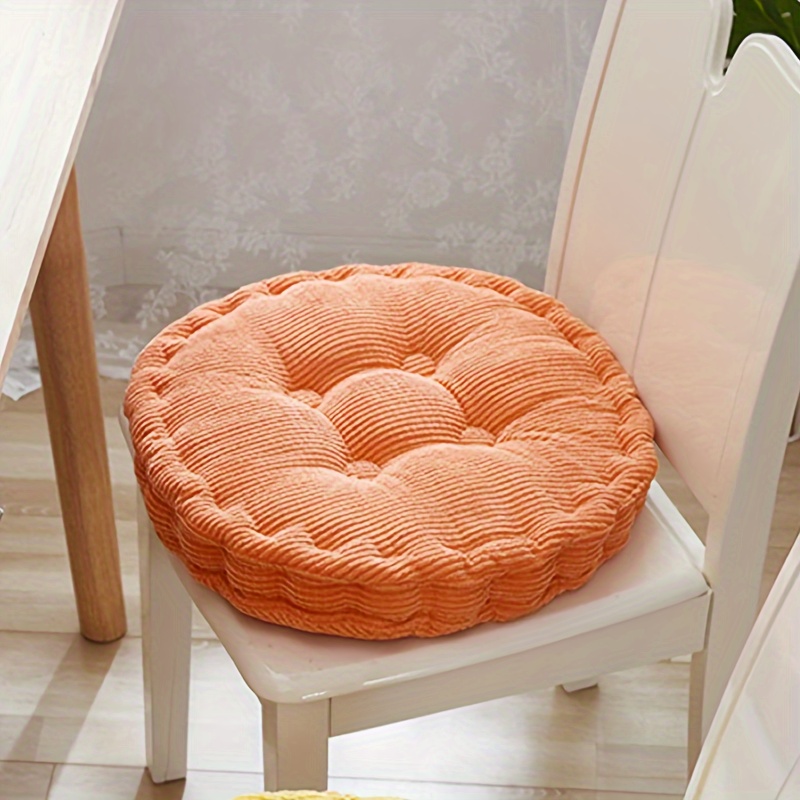 HUAWELL Tatami Bodenkissen, Sitzkissen, groß, rund, gepolstert,  für den Außenbereich, 2 Stück
