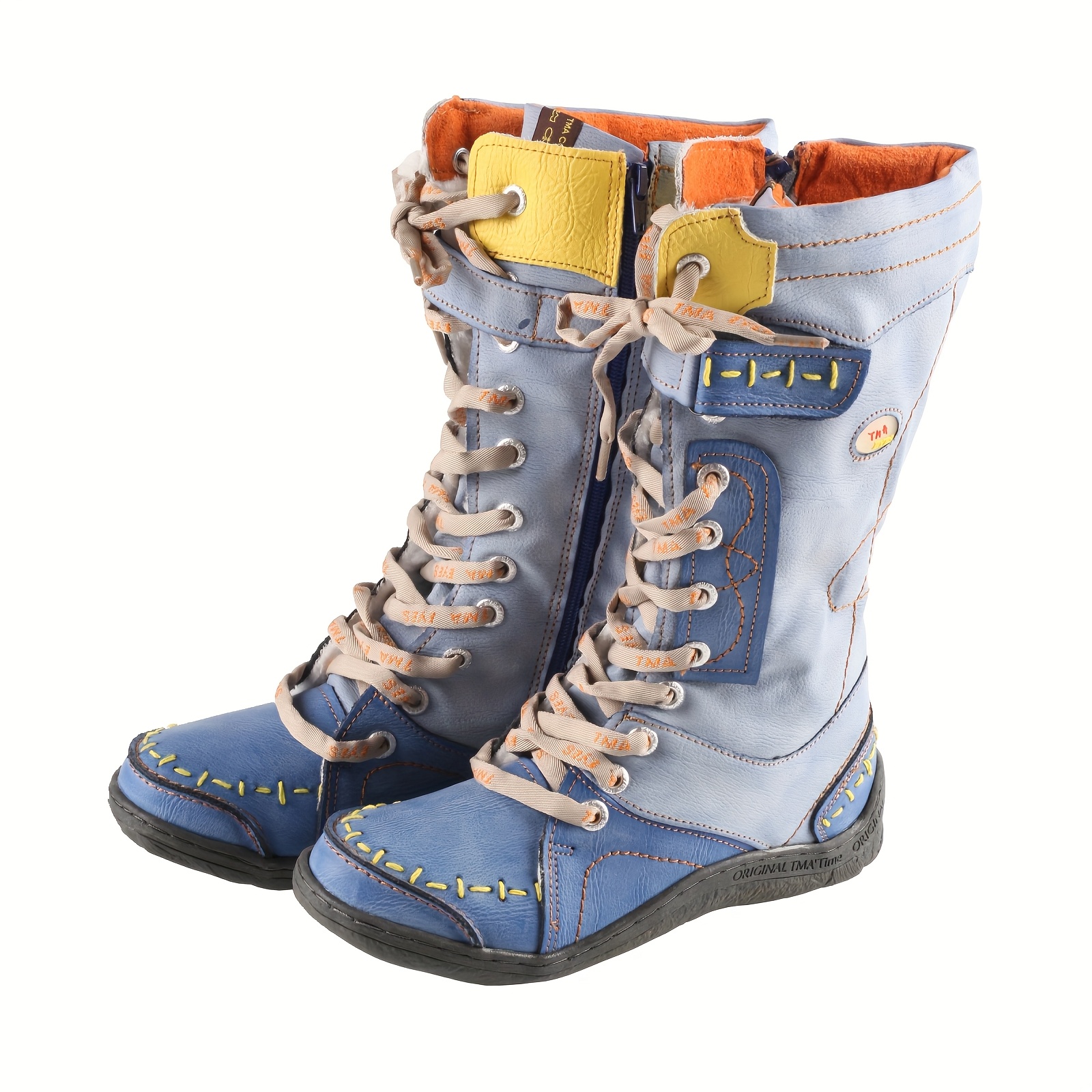   womens winter warm furry snow boots with lining anti slip tpr sole thick platform   calf boots suitable for ice carrying firewood mall grocery   boots solid color women shoes