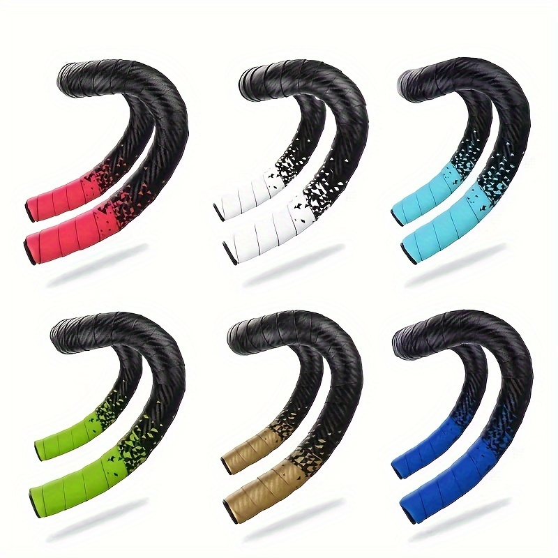 

Eva Handlebar Tape For Road Bikes, Anti-slip Wrap With Texture, Normal Waterproof Level, High-quality Sponge Material For Plastic - And Comfortable Cycling Handle Wrap