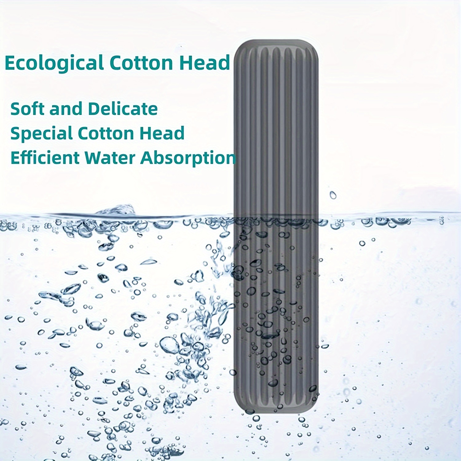 portable mini mop self squeeze sponge mops lazy hand free household mini desktop car glass cleaning mop 2 cotton heads 1 squeeze handle details 4