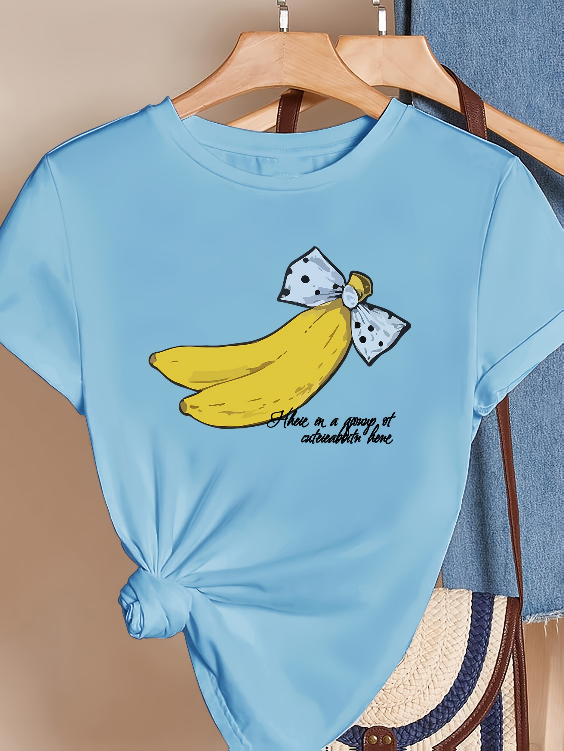 banana shirt sold on Temu United States