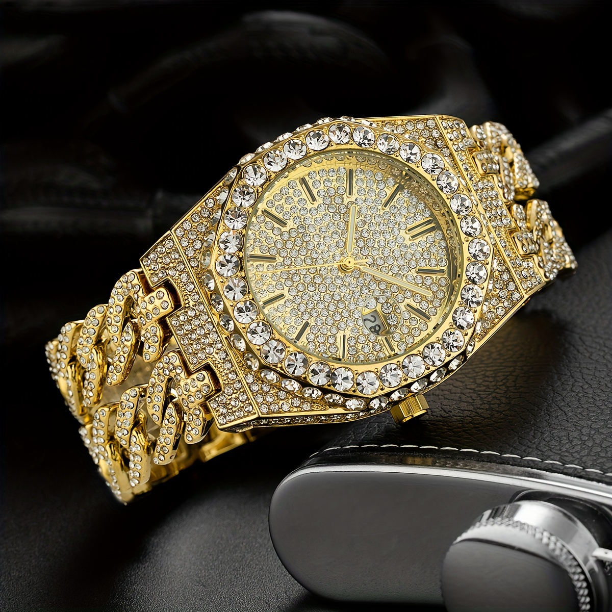 brands new luxury mens watch hip hop chilled watch mens
