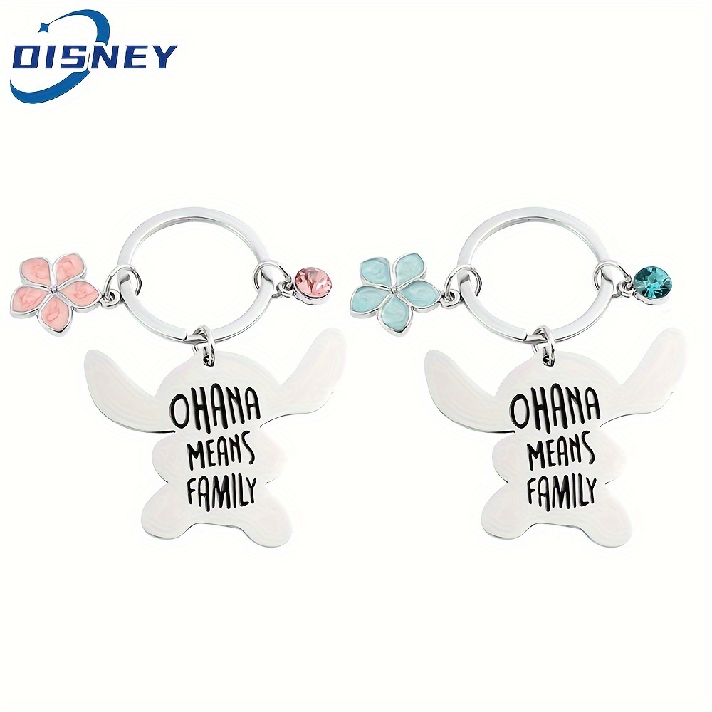 Llavero 3D Stitch Lilo Y Stitch Disney Ohana Means Family