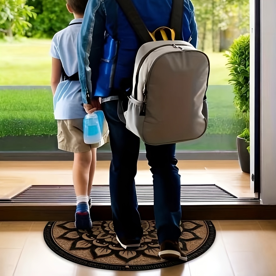 2d Plane Welcome Mat, Suitable For Entryway, Bedroom, Kitchen, And Bathroom Multi-use Decorative Floor Mat