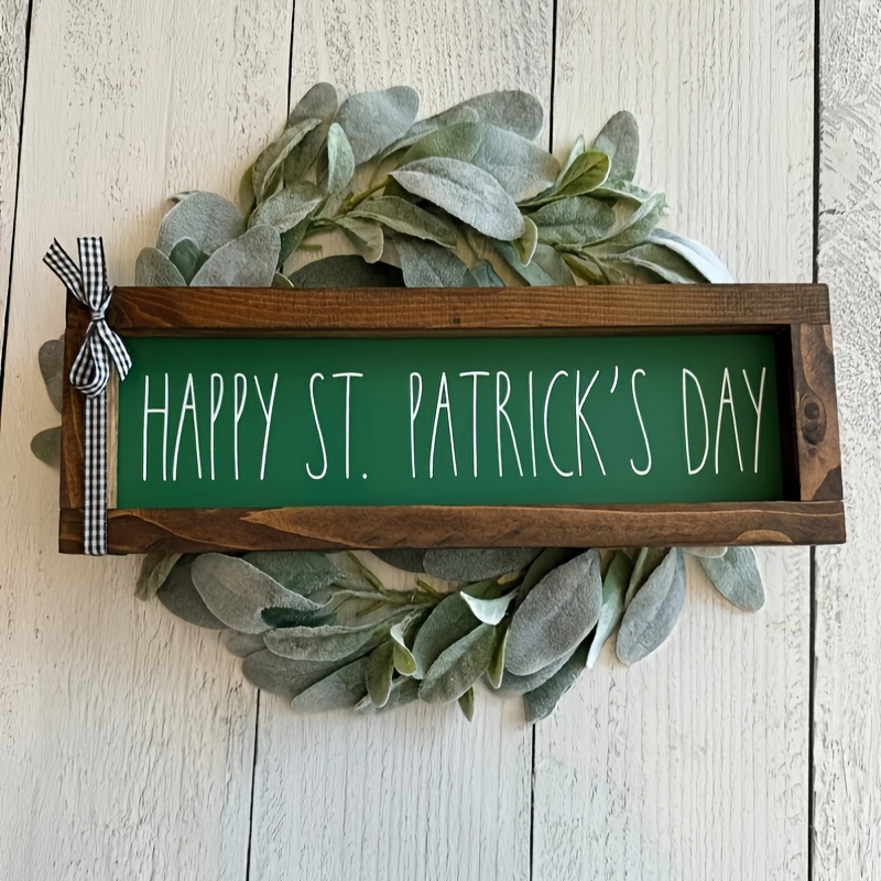 

Long Happy 's Day Farmhouse Sign Decoration, Wooden Happy 's Day Sign, Happy 's Day Sign Decoration, Wooden Sign, Farmhouse Sign, Holiday Decorations, Gifts