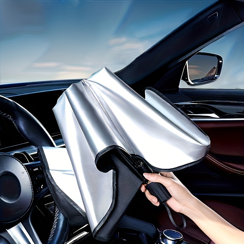 Portable Car Windshield Sunshade Telescopic Foldable Car - Temu