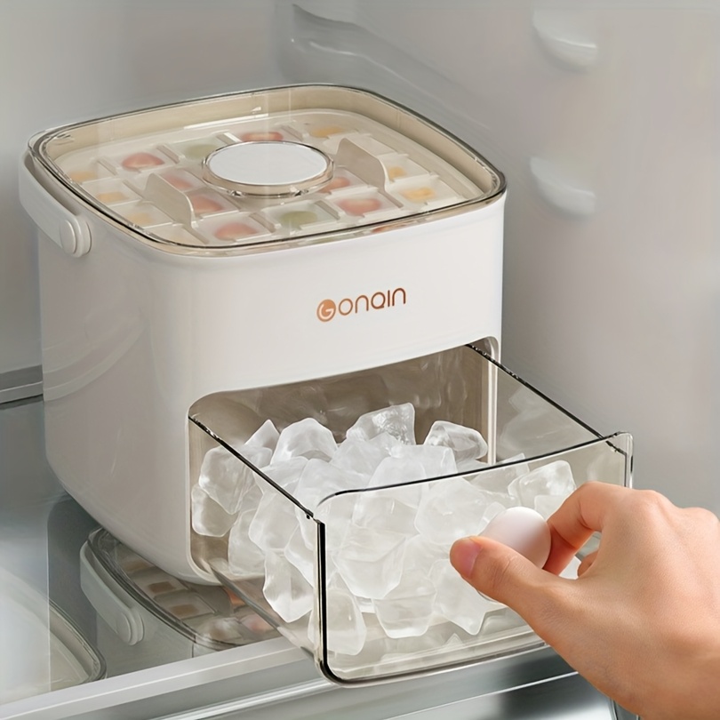 48   making machine easy capping double layer white and green food grade plastic storage tray portable design for beverages tea coffee essential kitchen gadget