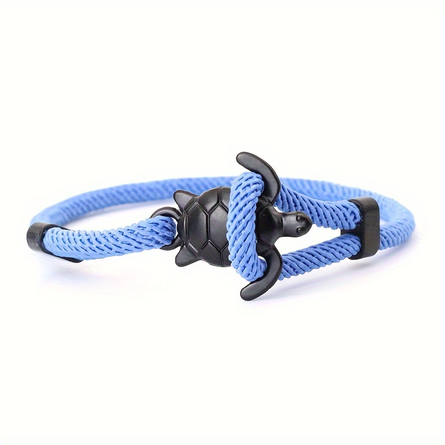 Men's Nylon Adjustable Rope Bracelet, Stylish Unisex Accessory