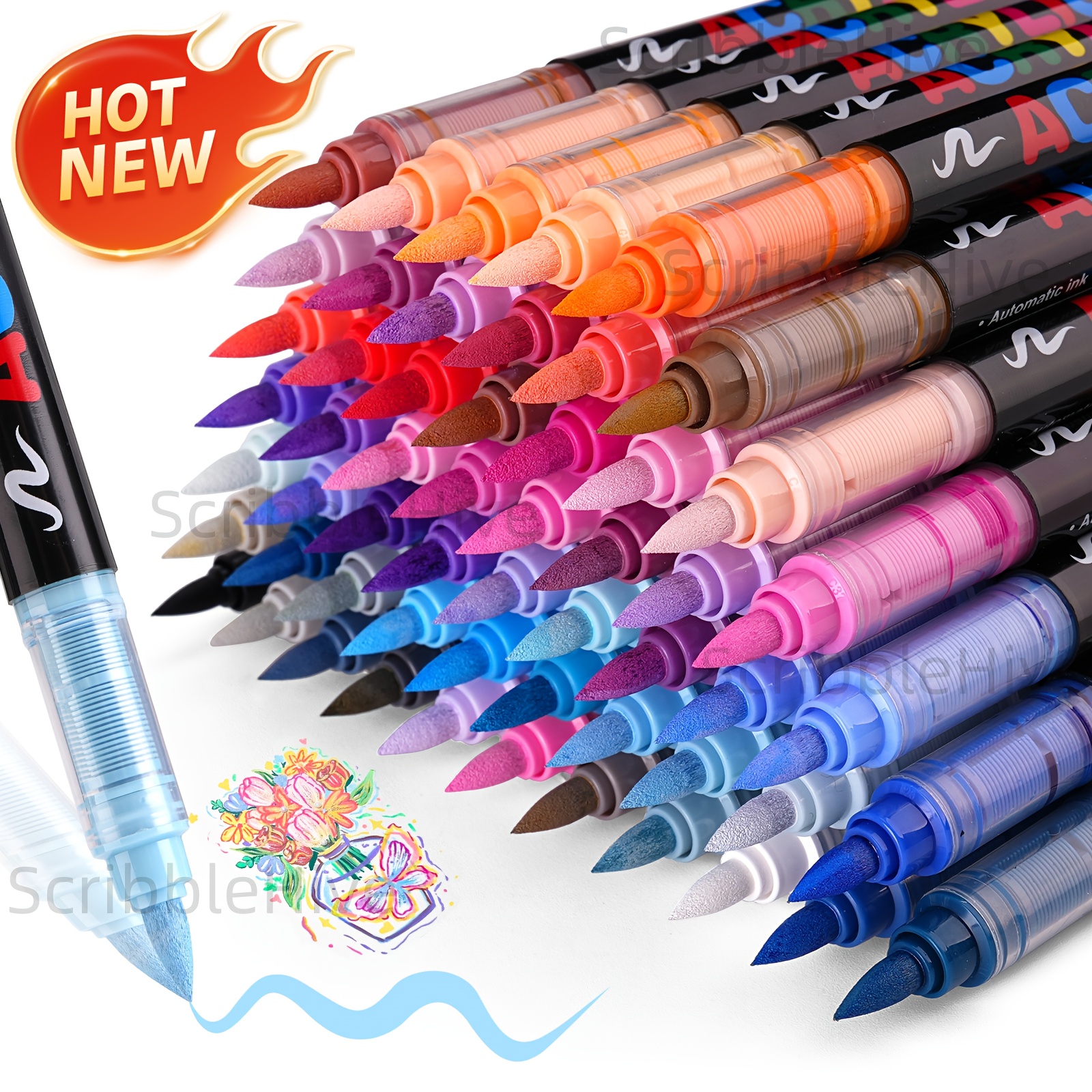 288 couleurs 2025 marqueurs peinture à - Temu France