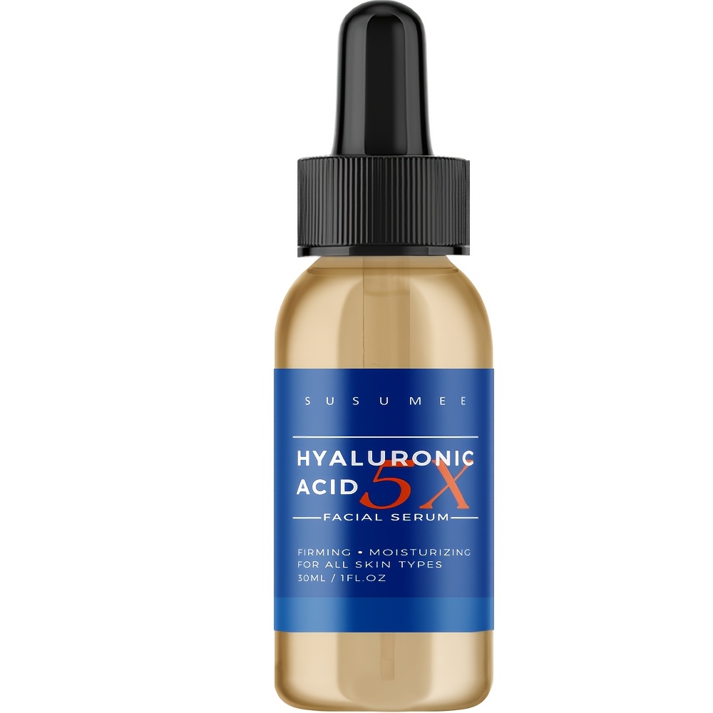 Image of 5% Hyaluronic Acid Facial Serum - Moisturising & Hydrating, Home/travel Serum, Alcohol Free, 1pc/30ml/1fl.oz