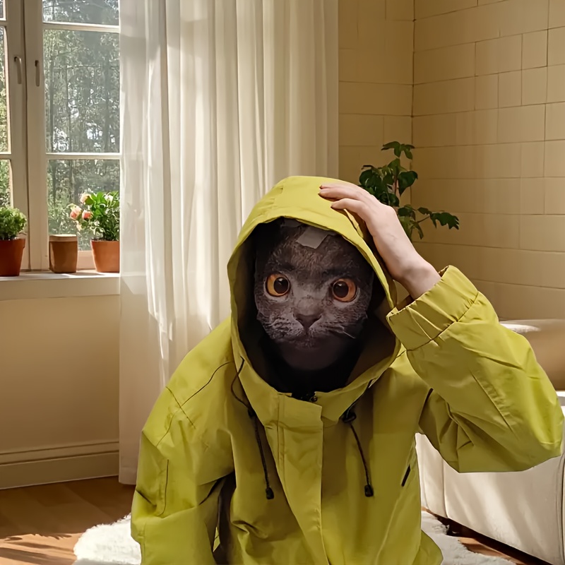Super Cute Cat Mask for Halloween Celebrations