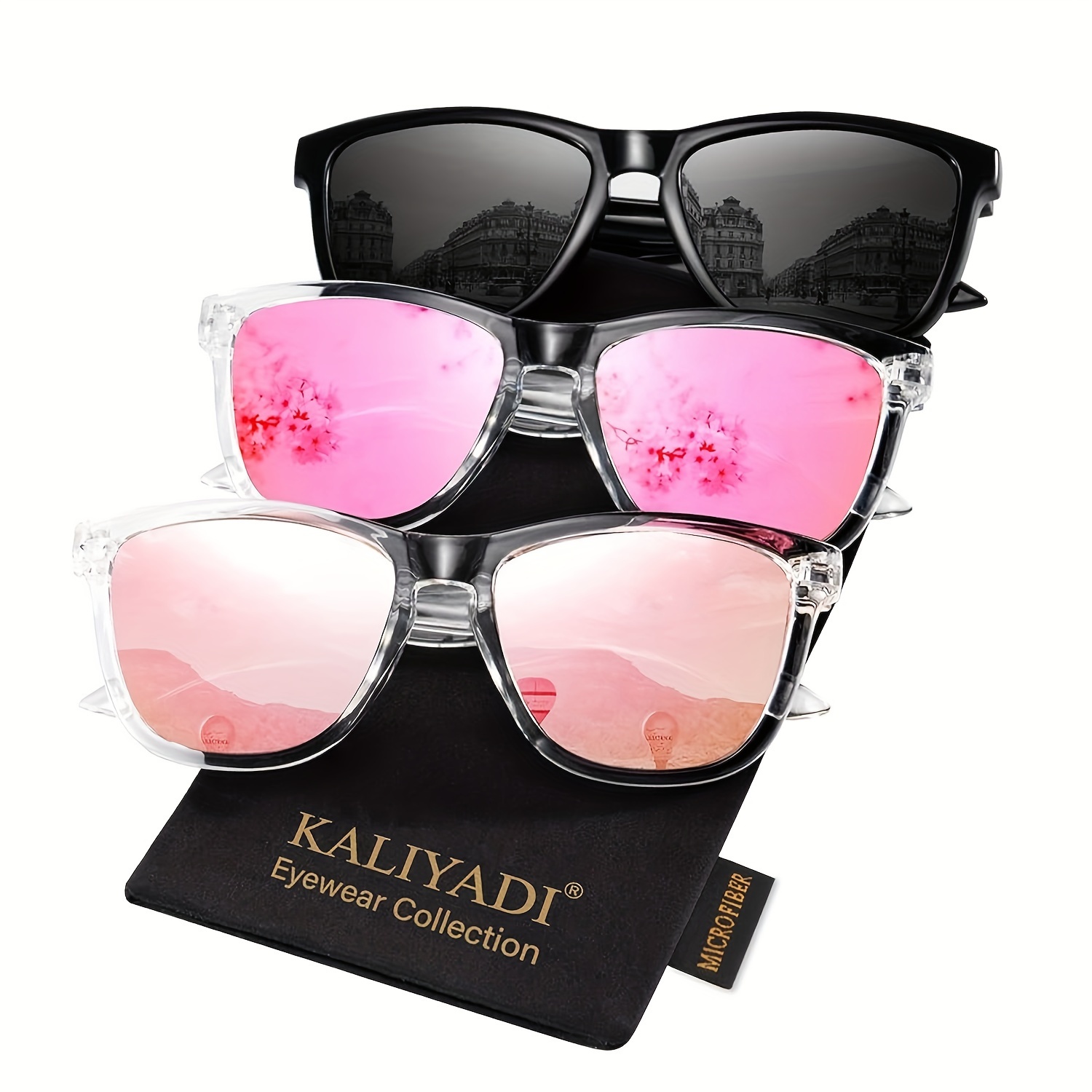 3 Pac Sunglasses-women Polarized Sunglasses-womens: Women main image 4