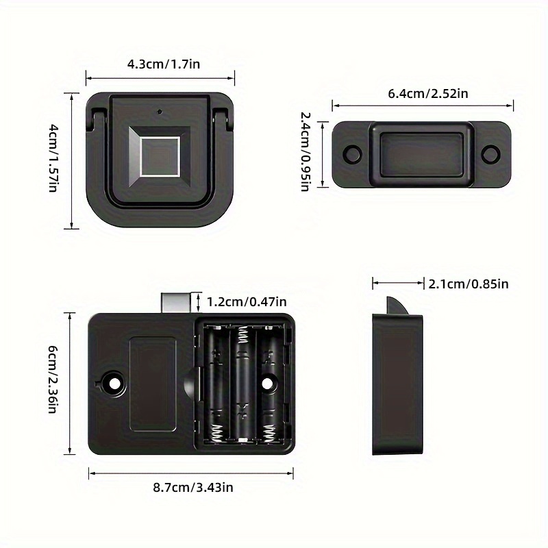 Smart Fingerprint Lock with Fast Biometric Identification