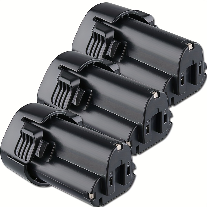 3 Packs 4800mah Mtl1803 Bl1013 10.8v(12vmax)lithium For Makita Bl1014 Df030d Df330d Lct203w 194550-6 194551-4 195332-9 Li-ion Rotary Oscillating Replacement Battery