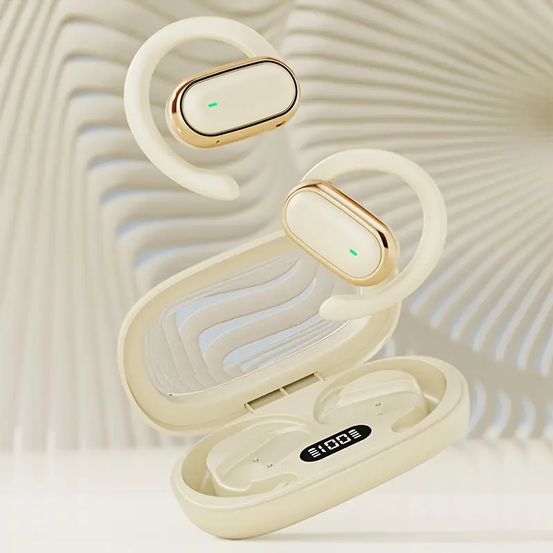ultra long sports ear hanging wireless earphones details 1