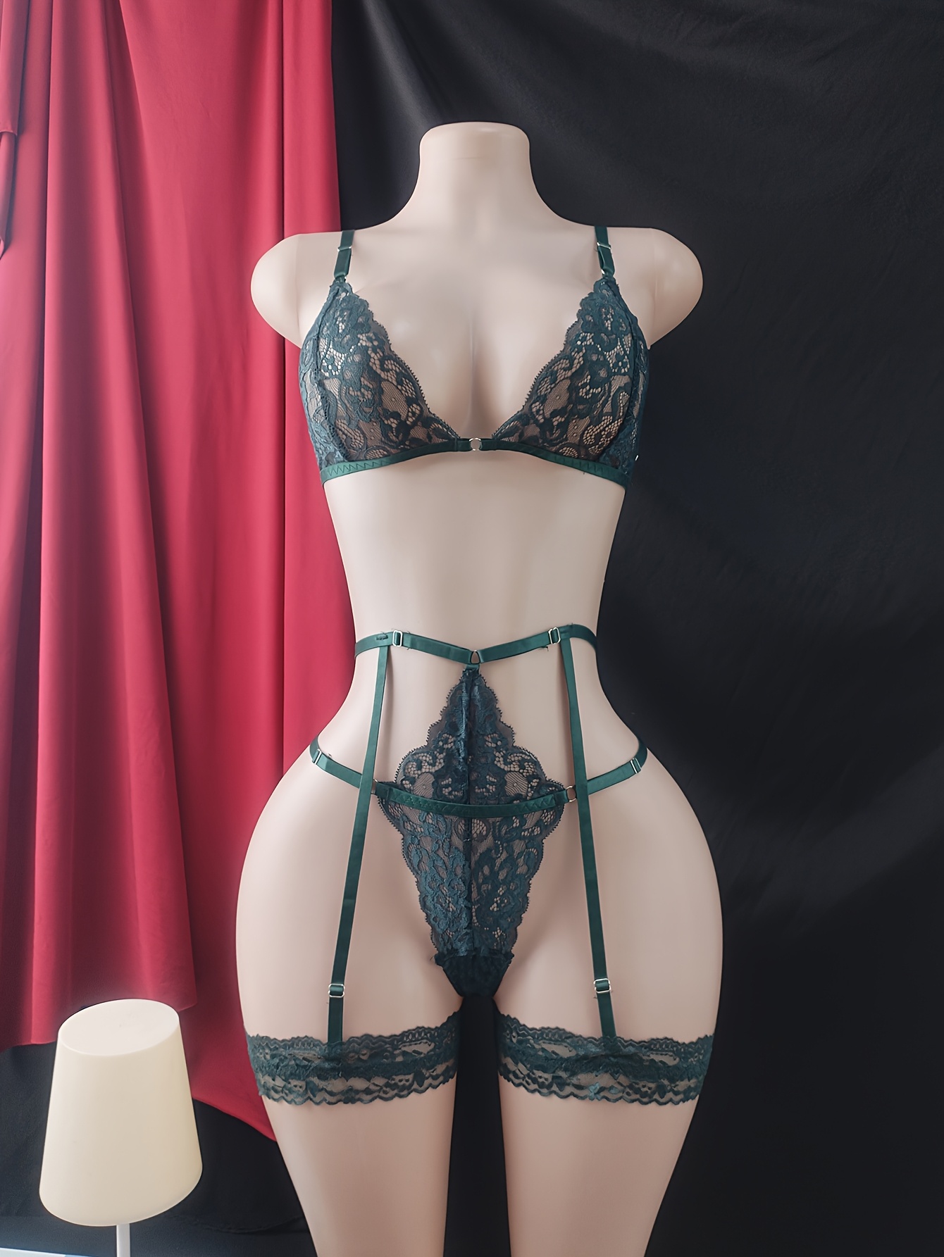 garter belt and stockings set Obsessive Elianes bright red garter belt with heart embellishment buy at  best prices with international delivery in the catalog of the online store  of lingerie main image 0