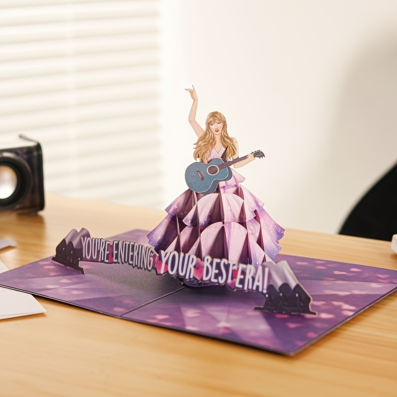 

3d Pop-up Greeting Card For All Occasions - Birthday, Wedding, Thanksgiving, Graduation - Perfect For Anyone