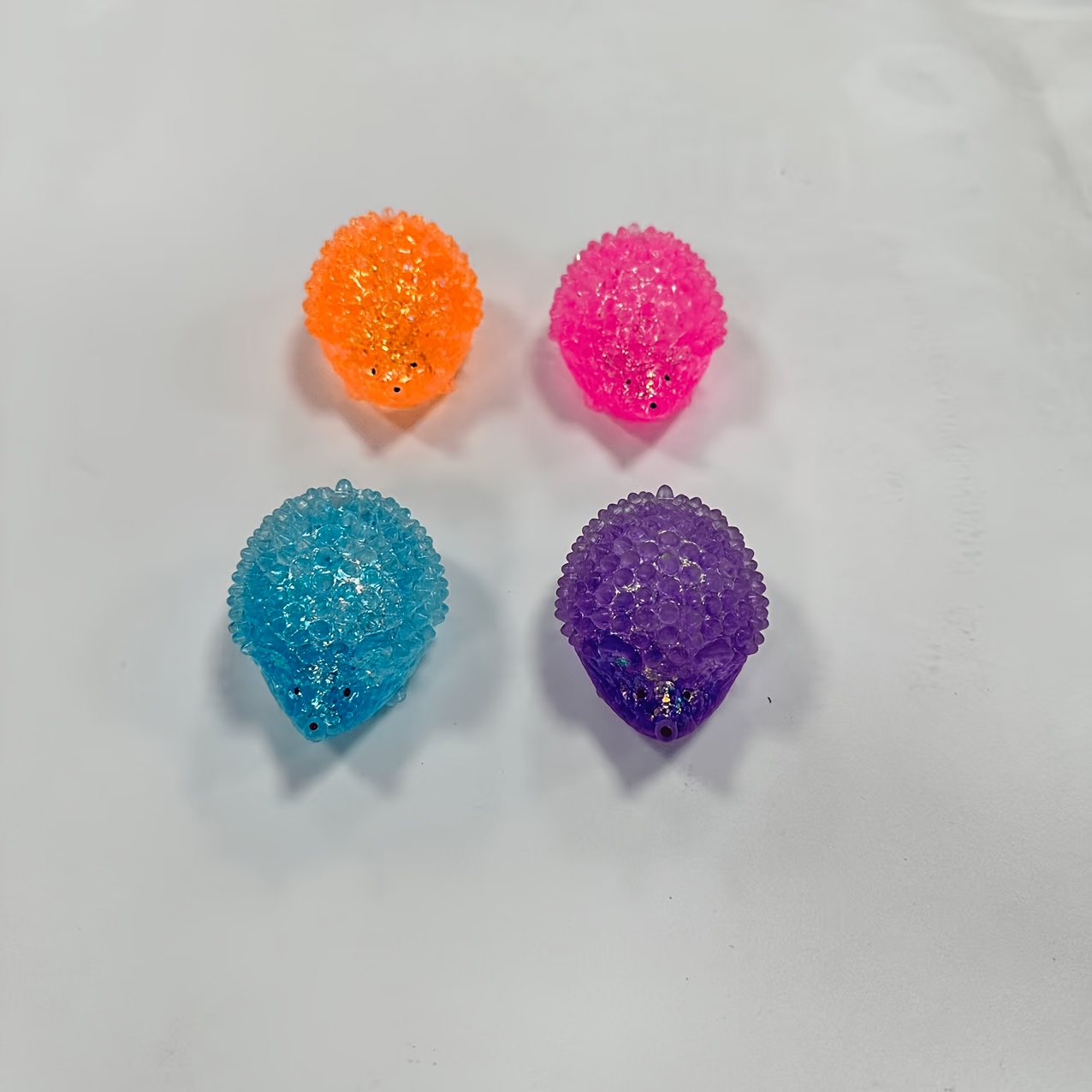 2pcs Colorful Sugar Hedgehog Squeeze Balls, Slow Rising Toys, Cheap Bulk Toys, Party & Birthday Gift Pack, Classroom Prizes, Halloween & Christmas Presents (random Colors)