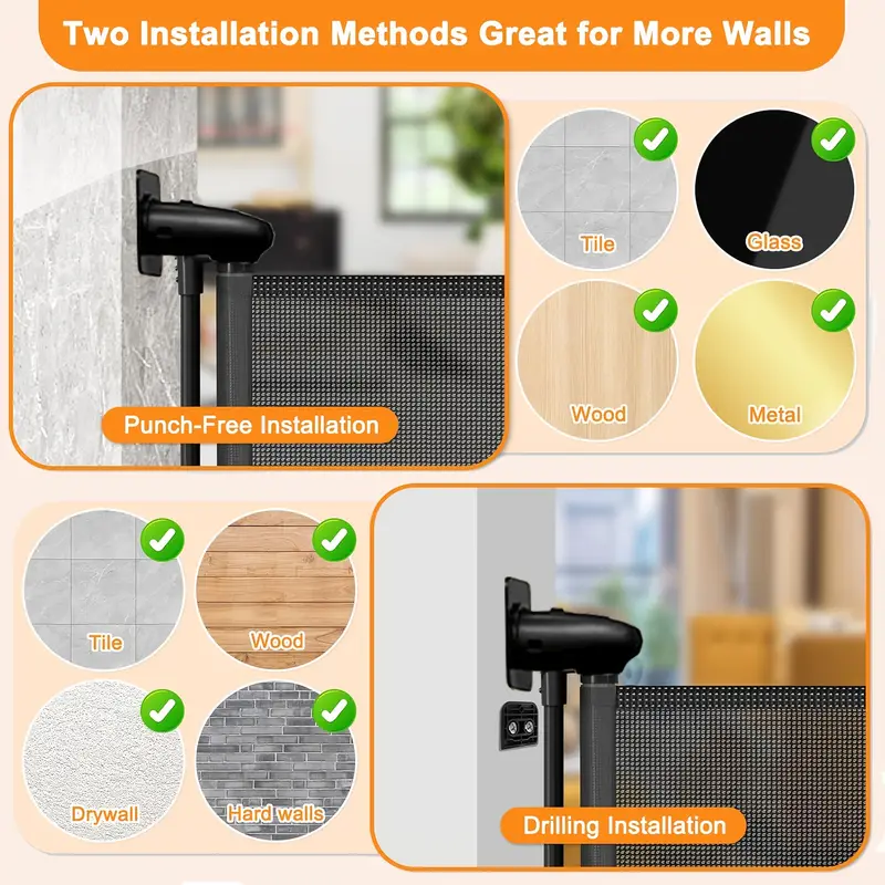 retractable gate interior extends to 55 118 width 33 9 height doorway child gate exterior stair door interior hallway doorway deck porch details 1