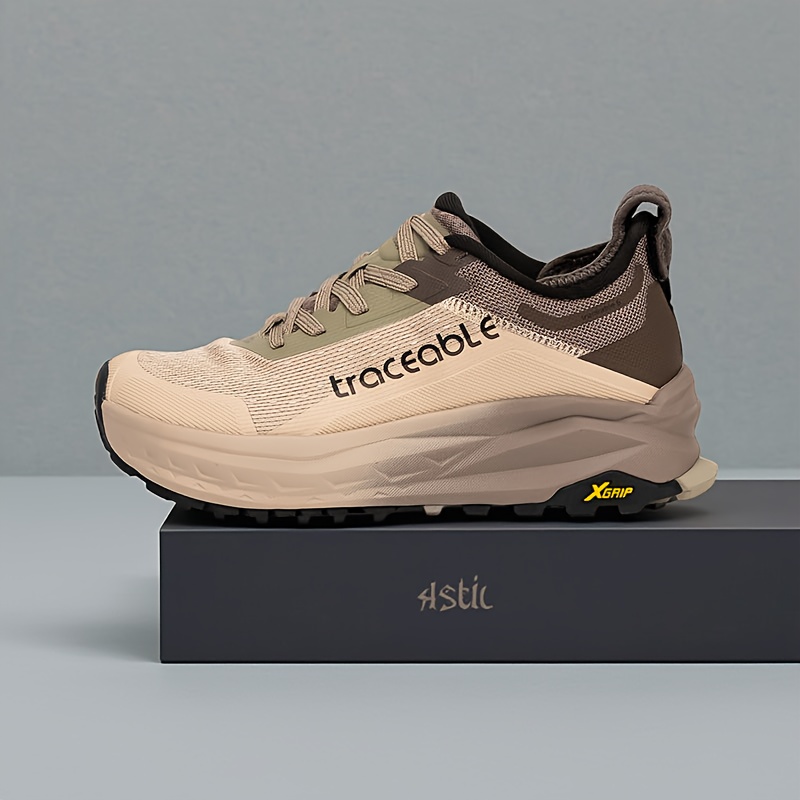 Sneakers, Men's Outdoor Shoes, Anti-Slip Comfortable Casual Shoes, Men's Outdoor Camping Sports Trail Running Shoes, Fashionable and Versatile Trendy Shoes