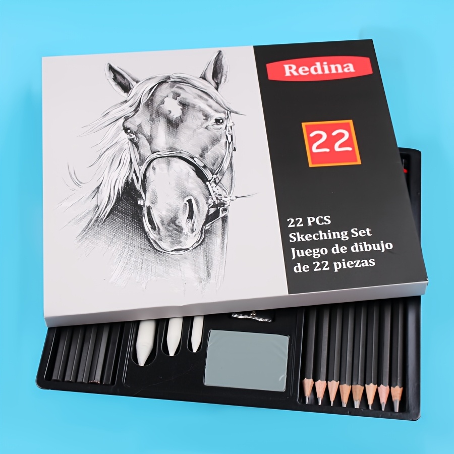 

Back To Charcoal Pencils For Painting, 22pcs Set, Professional Drawing Pencils, Painting, Sketching, , Artist Pencils, Suitable For Beginners And Professional Artists